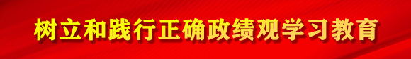 树立和践行正确政绩观学习教育